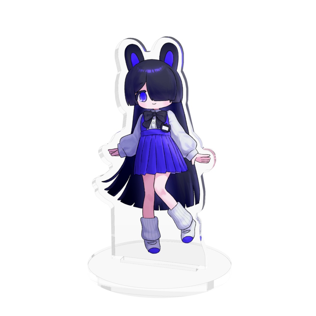 めかくれうさちゃん アクリルスタンド