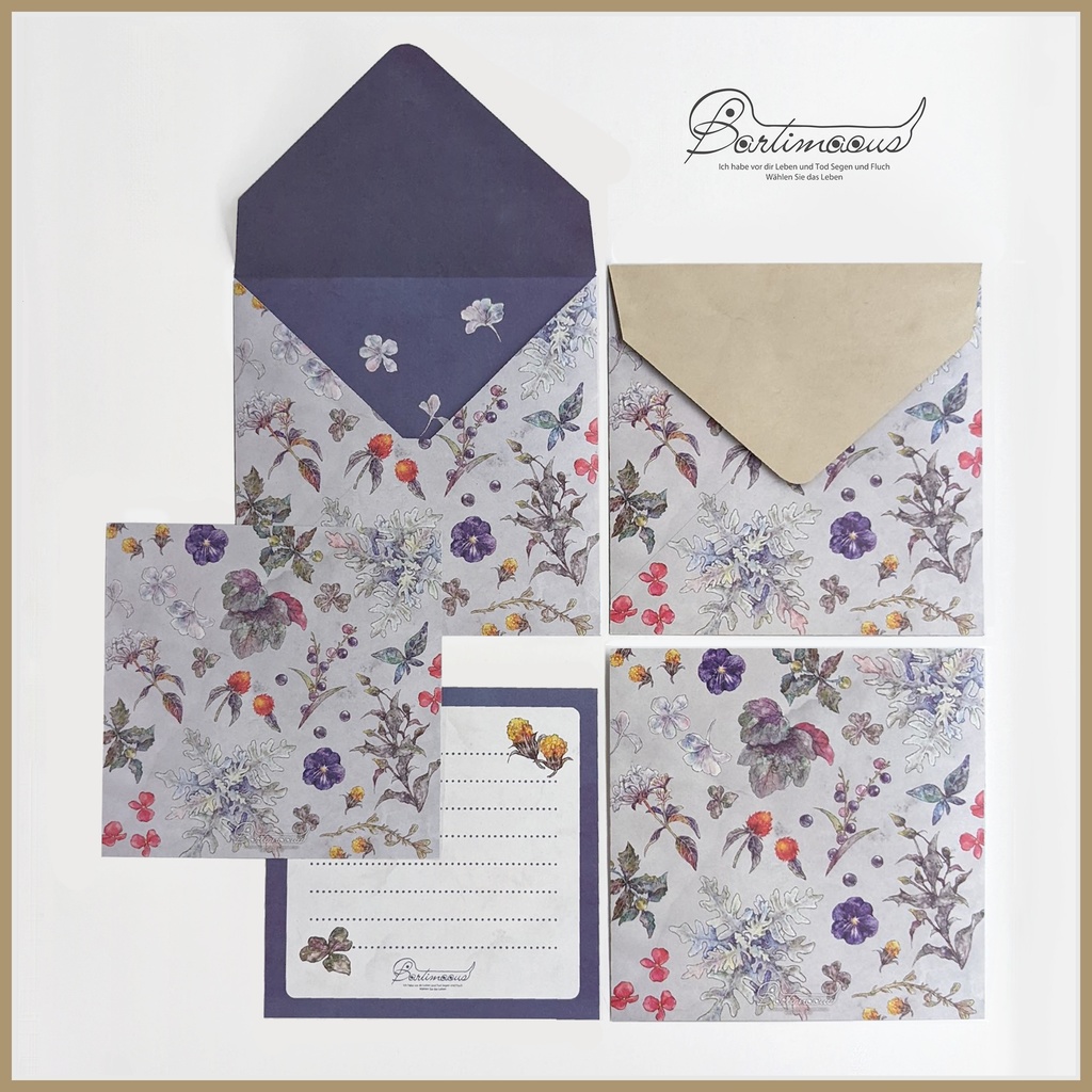 封筒・便せん《offrande》