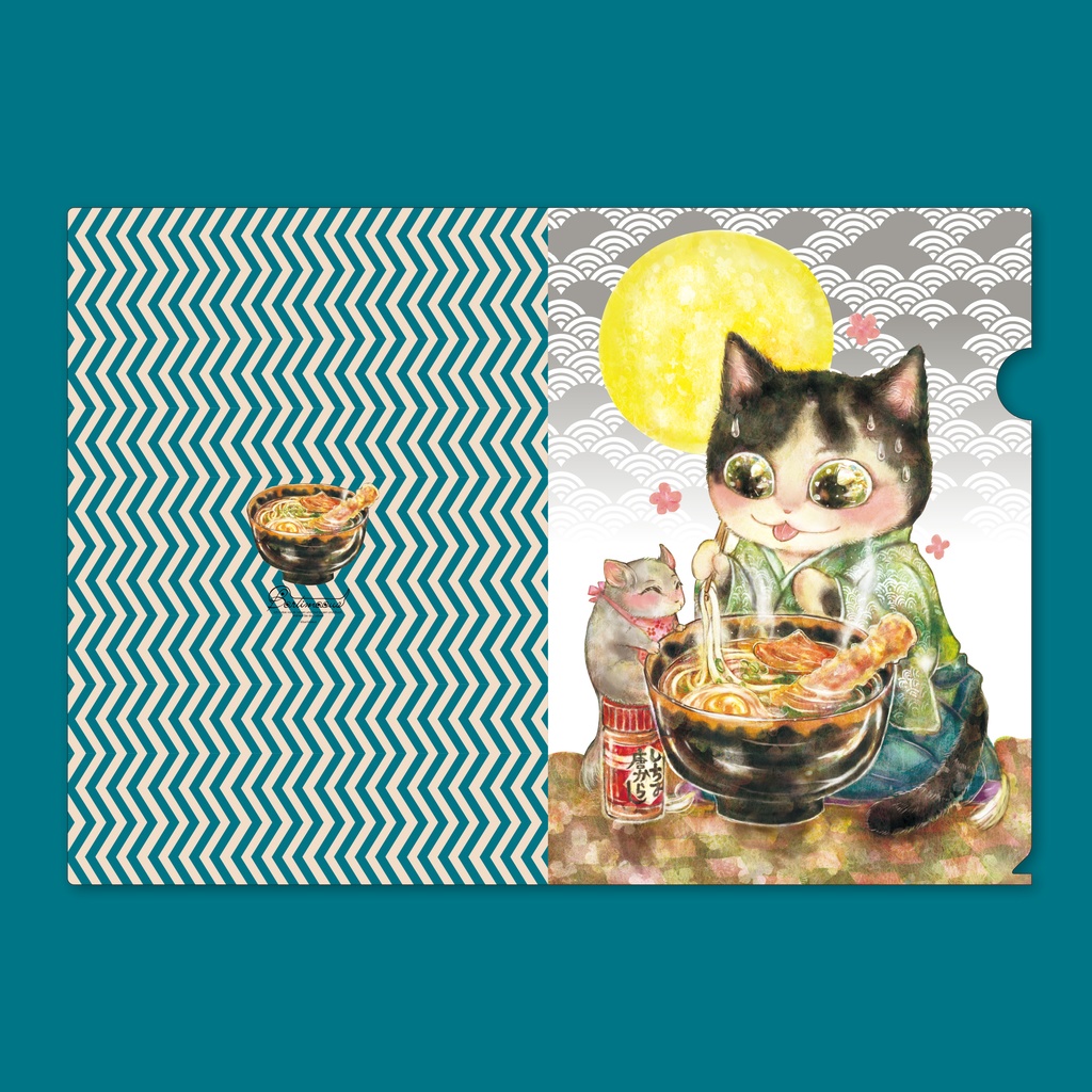 クリアファイル《うどん》