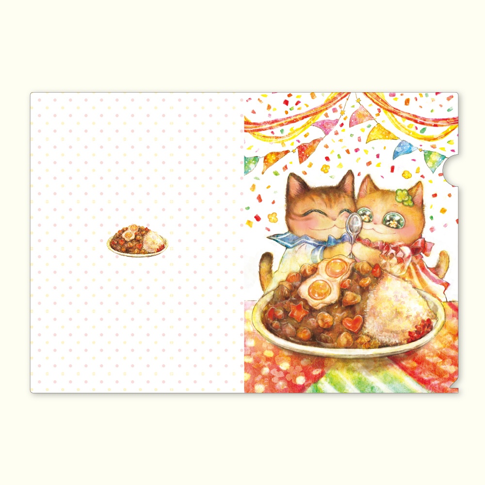 クリアファイル《カレー》
