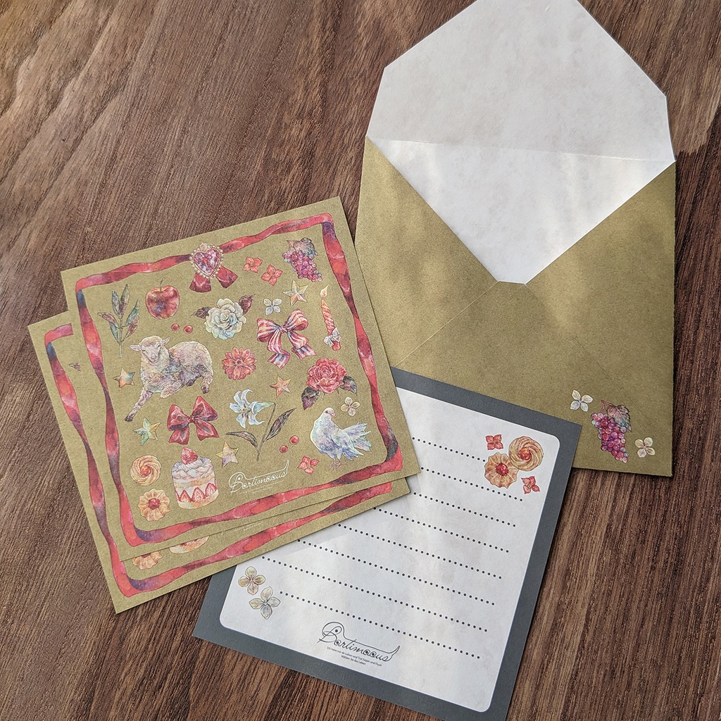 封筒・便せん《rejoice》