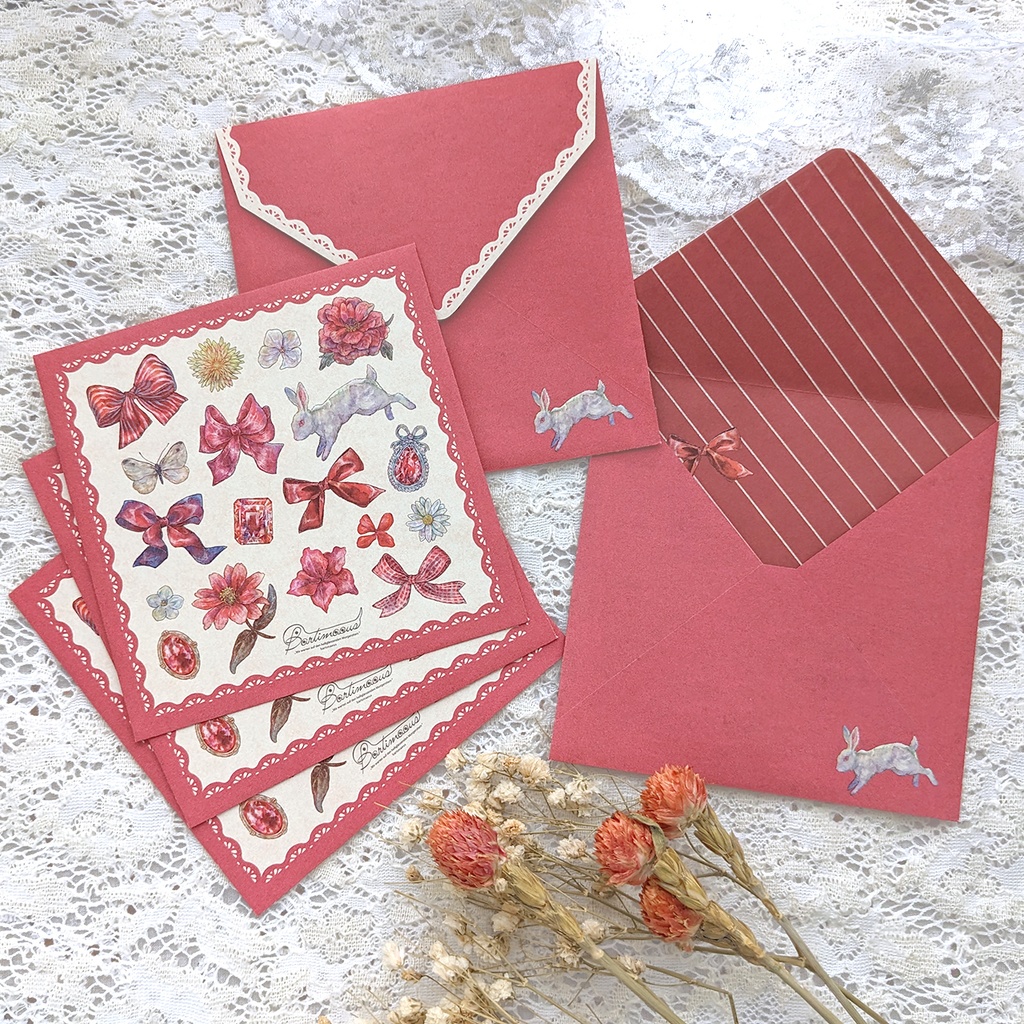 封筒・便せん《Full of the joys of spring》