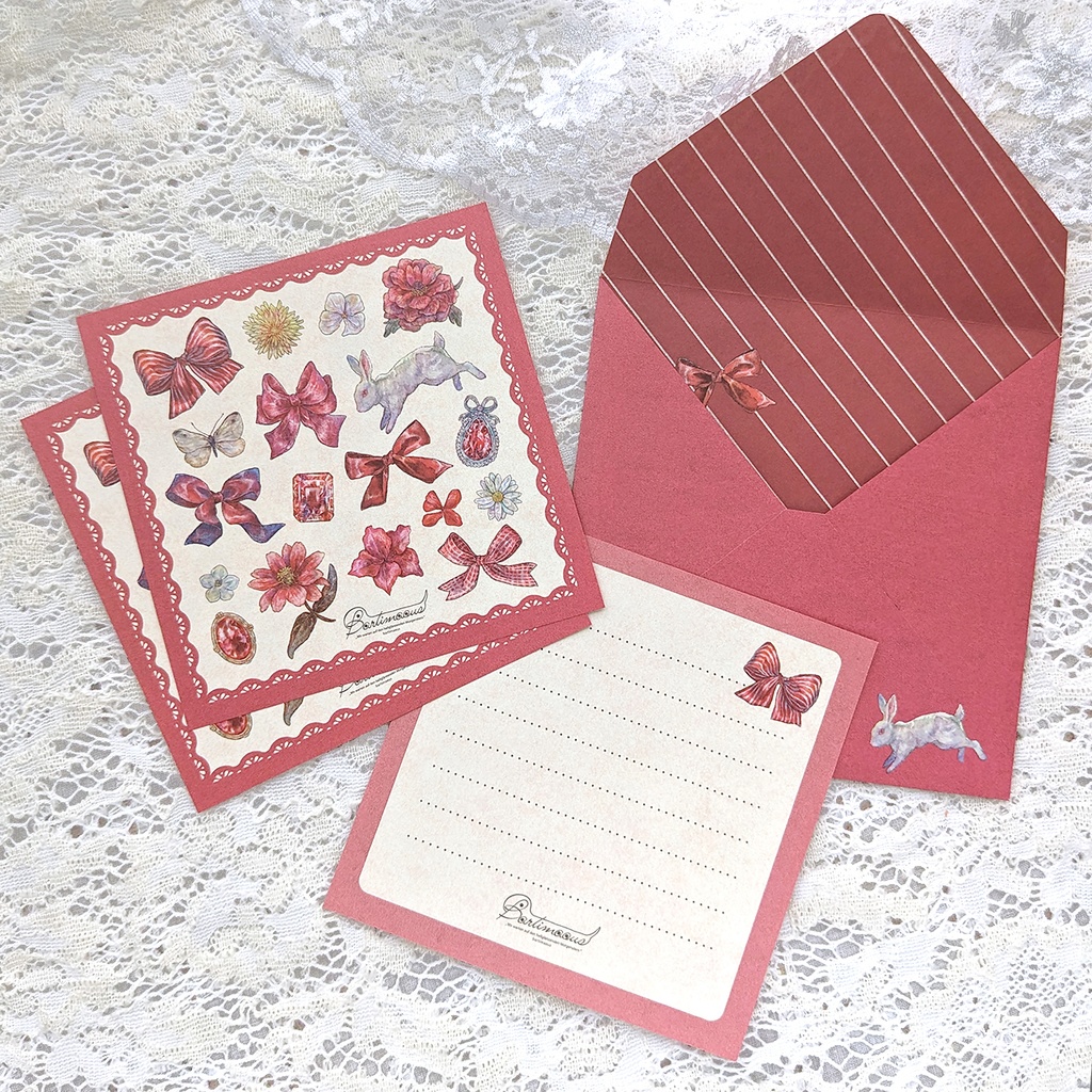 封筒・便せん《Full of the joys of spring》