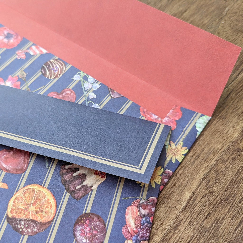 スクエアレターセット《petit cadeau》