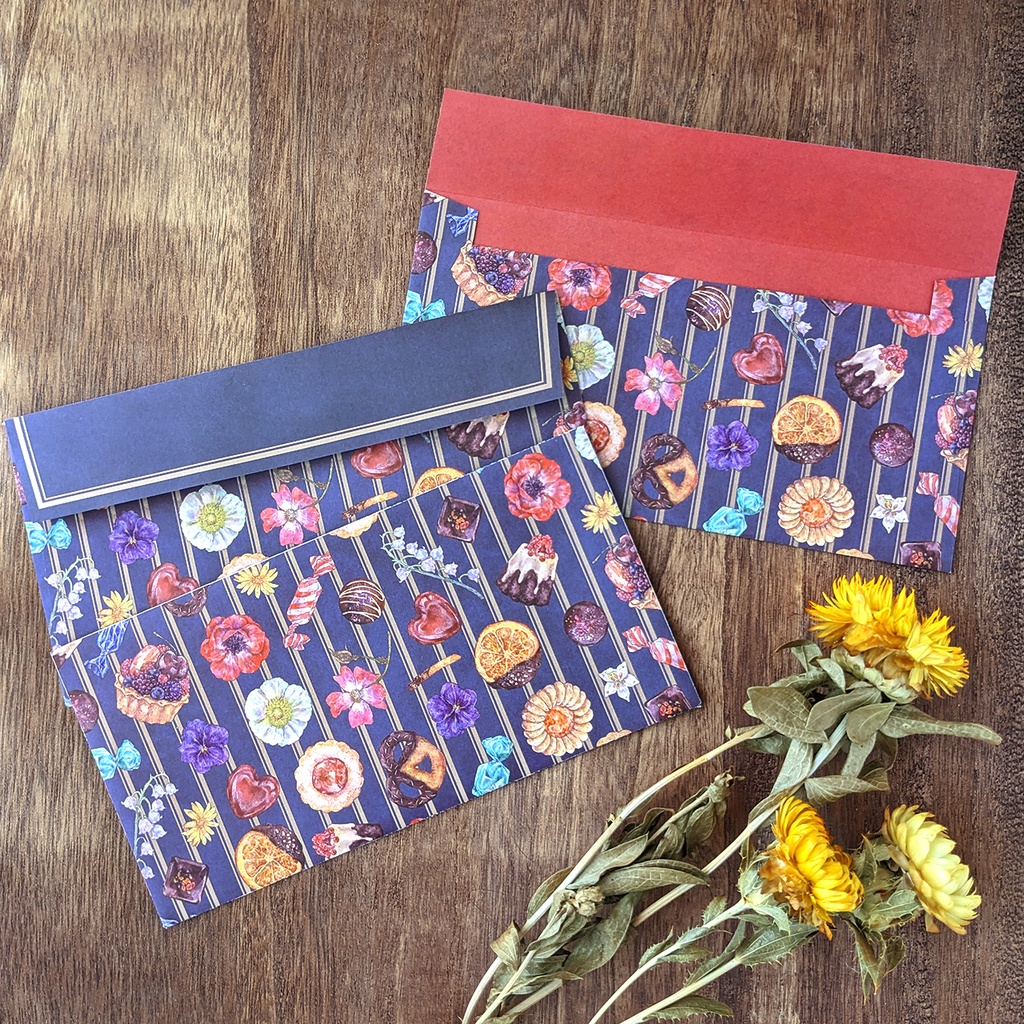 スクエアレターセット《petit cadeau》