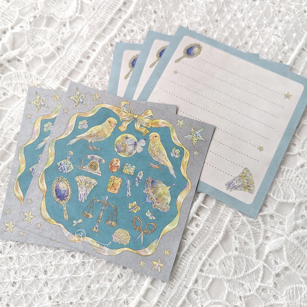 封筒/便せん《金糸雀夜窓》