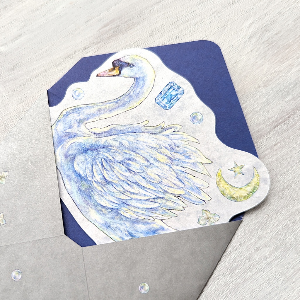 ダイカットメッセージカード