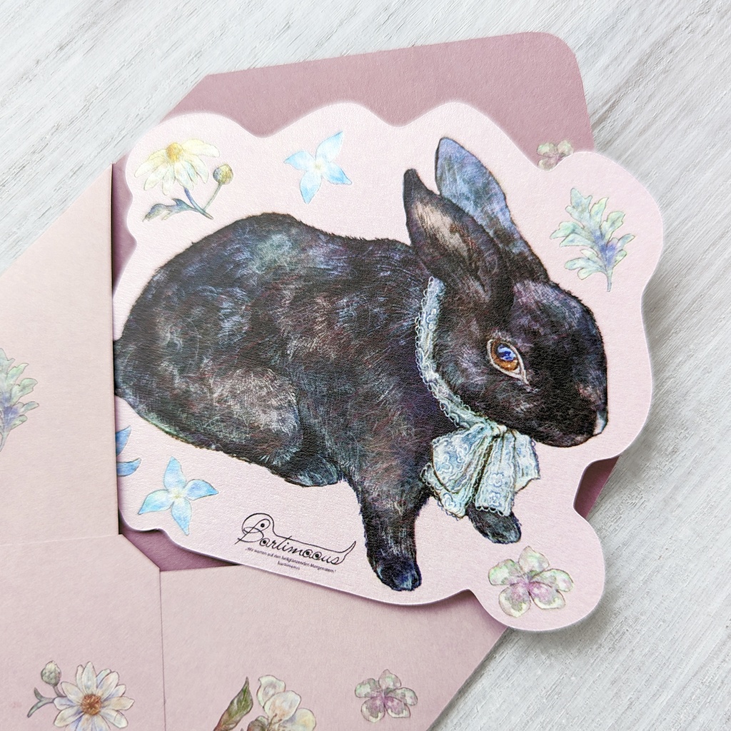 ダイカットメッセージカード