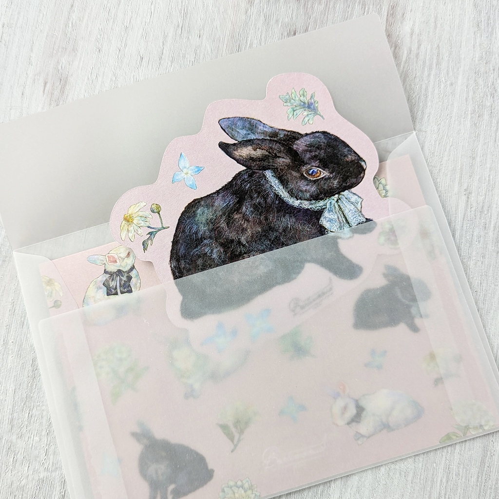 ダイカットメッセージカード