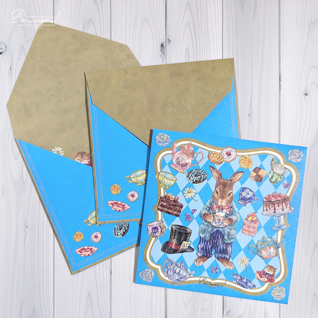 封筒/便せん《The Never-Ending Tea Party》