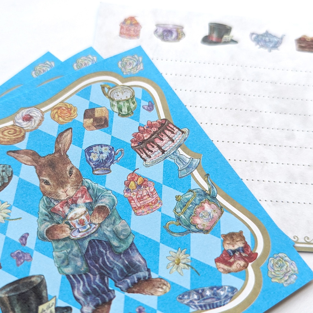 封筒/便せん《The Never-Ending Tea Party》