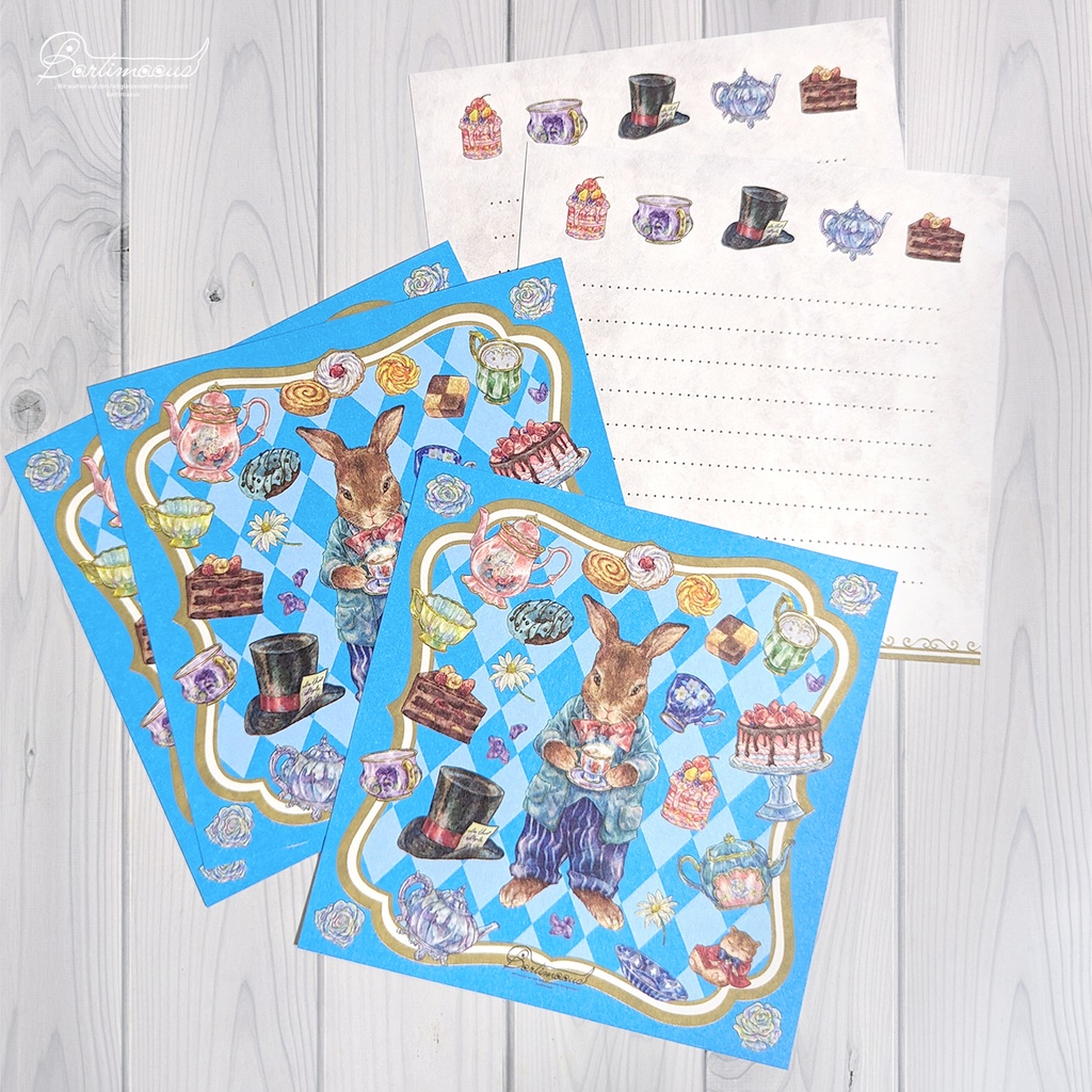 封筒/便せん《The Never-Ending Tea Party》