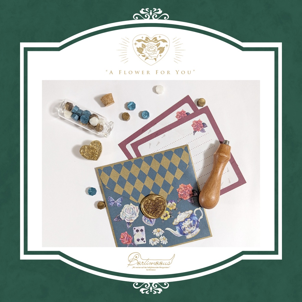 シーリングスタンプBOXセット《A Flower for you》