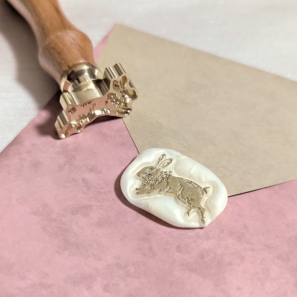 シーリングスタンプヘッド《Hello! Hello!》