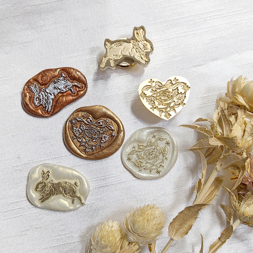 シーリングスタンプヘッド《Hello! Hello!》