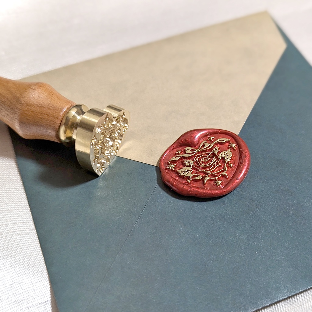 シーリングスタンプヘッド《A Flower for you》