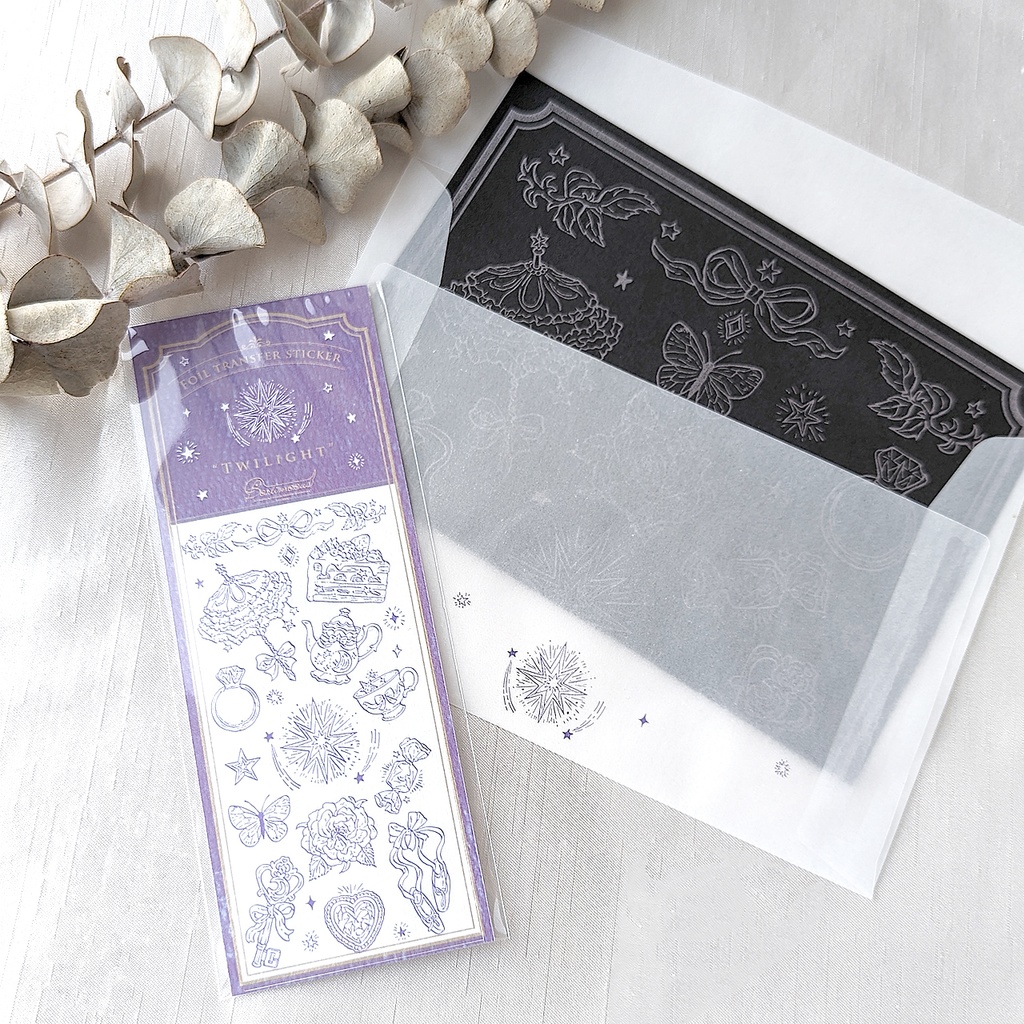 箔転写シール《Twilight》/《Midnight》
