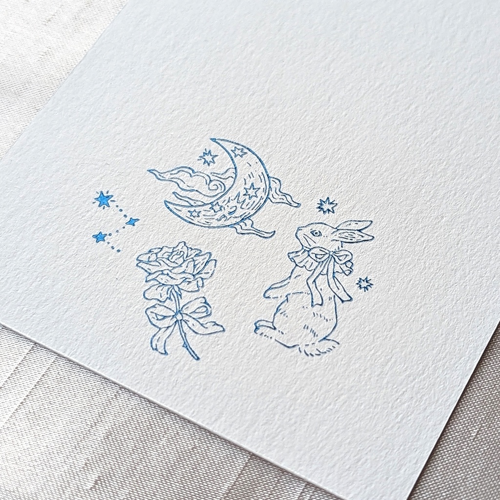 箔転写シール《Twilight》/《Midnight》