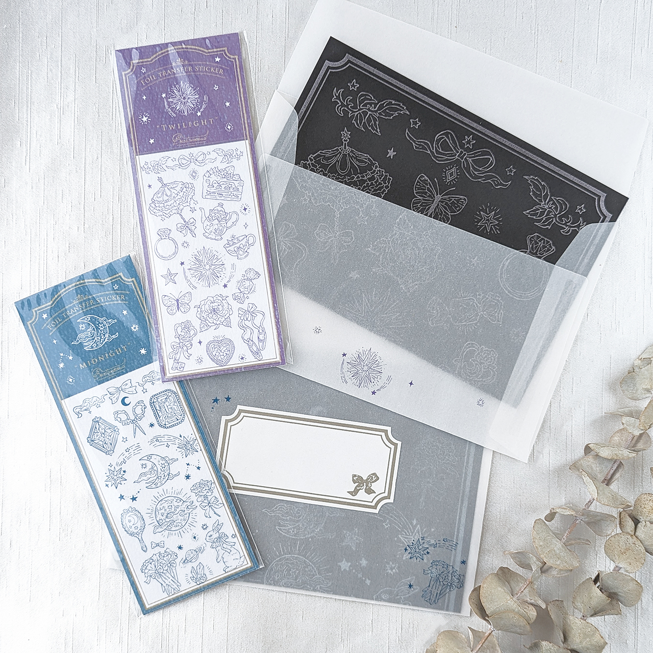 箔転写シール《Twilight》／《Midn...