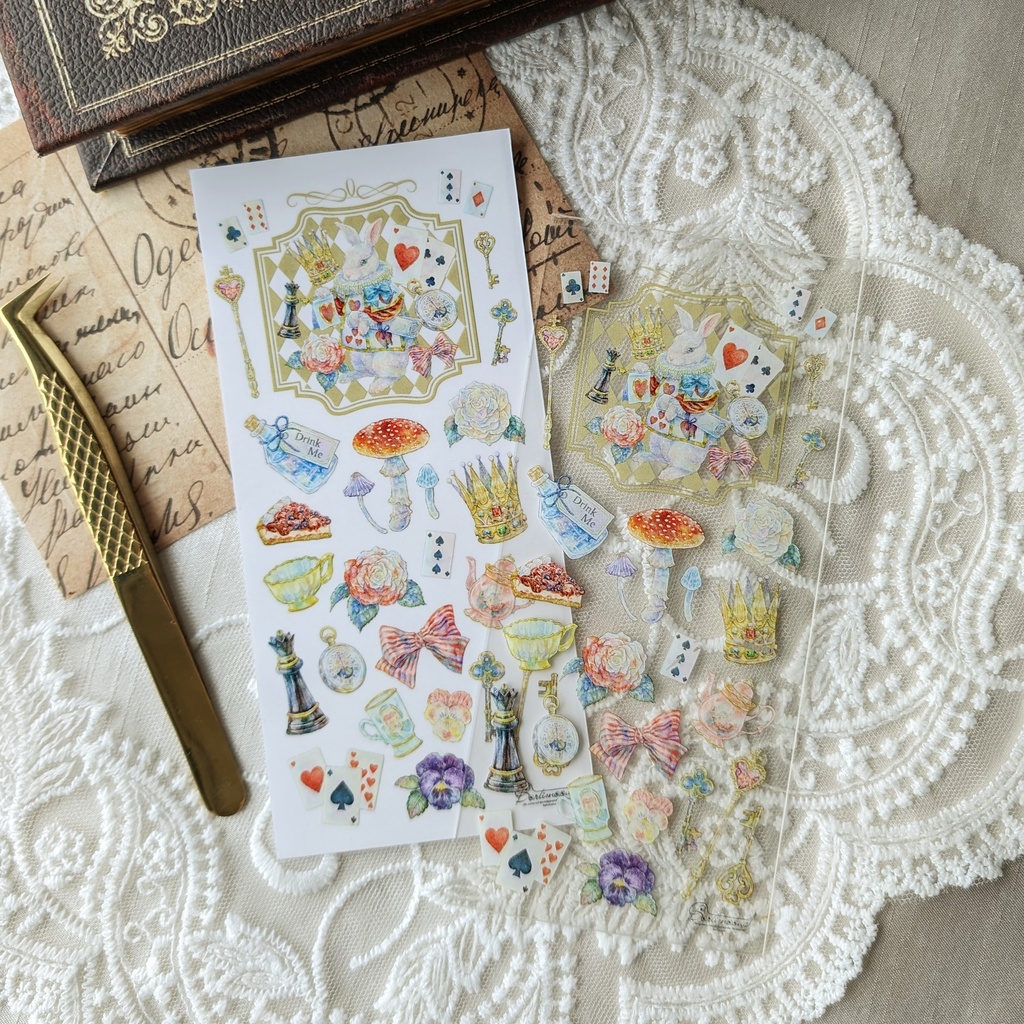 フリーカットステッカー