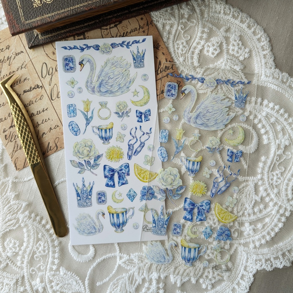 フリーカットステッカー