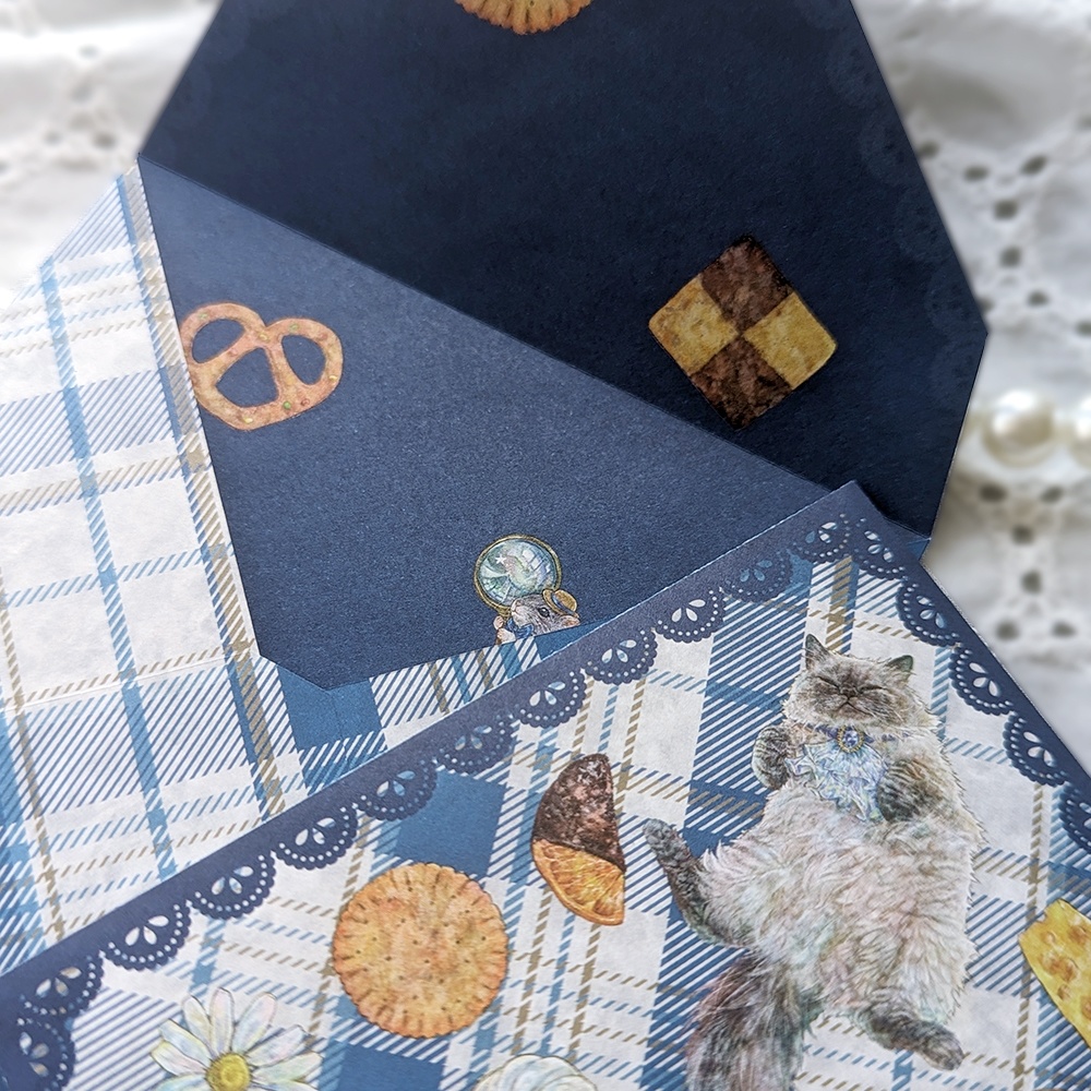 封筒/便せん《Collect happy things》