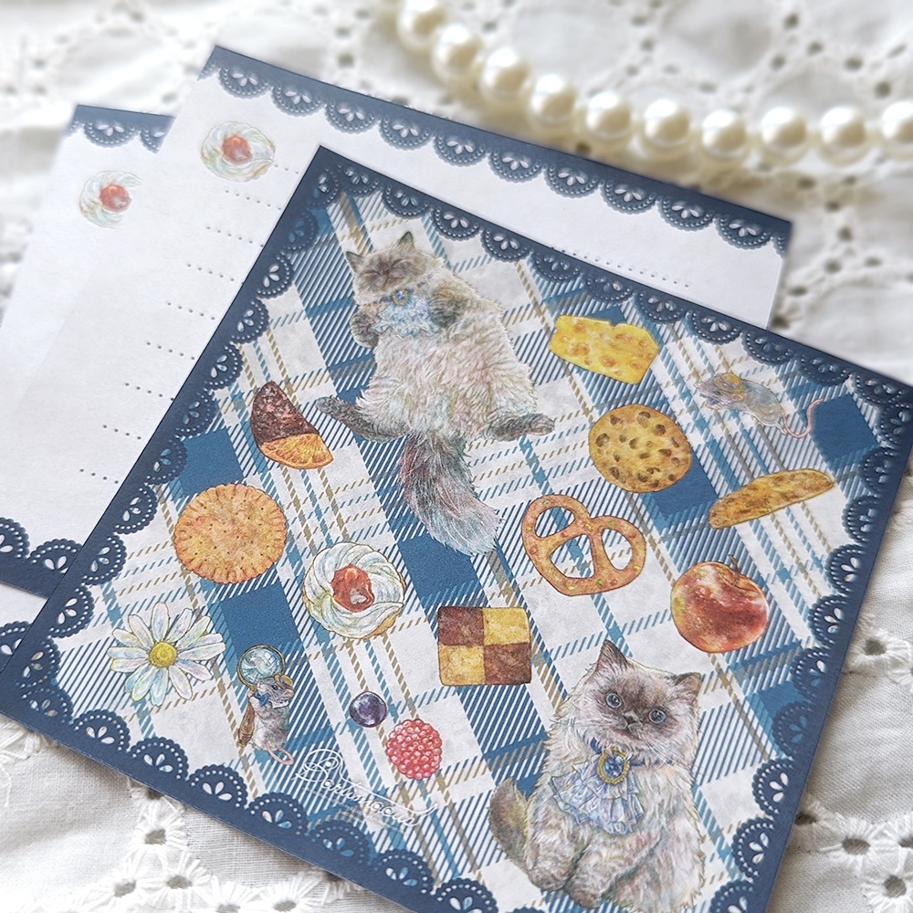 封筒/便せん《Collect happy things》