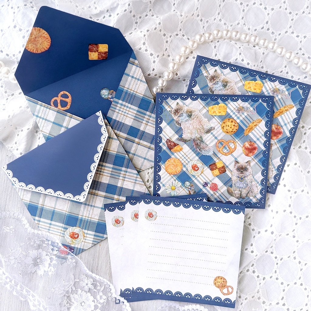 封筒/便せん《Collect happy things》