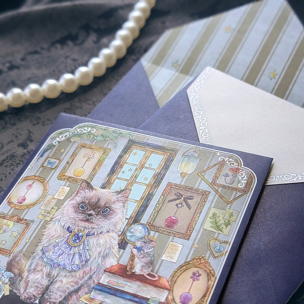 封筒/便せん《きらめきの採集》