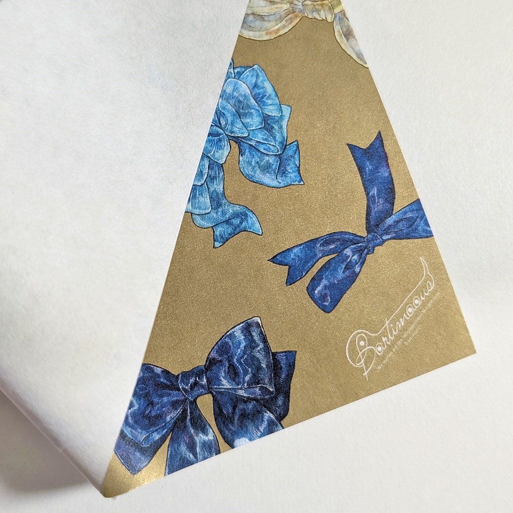 デザインペーパー《Snowlight ribbon》