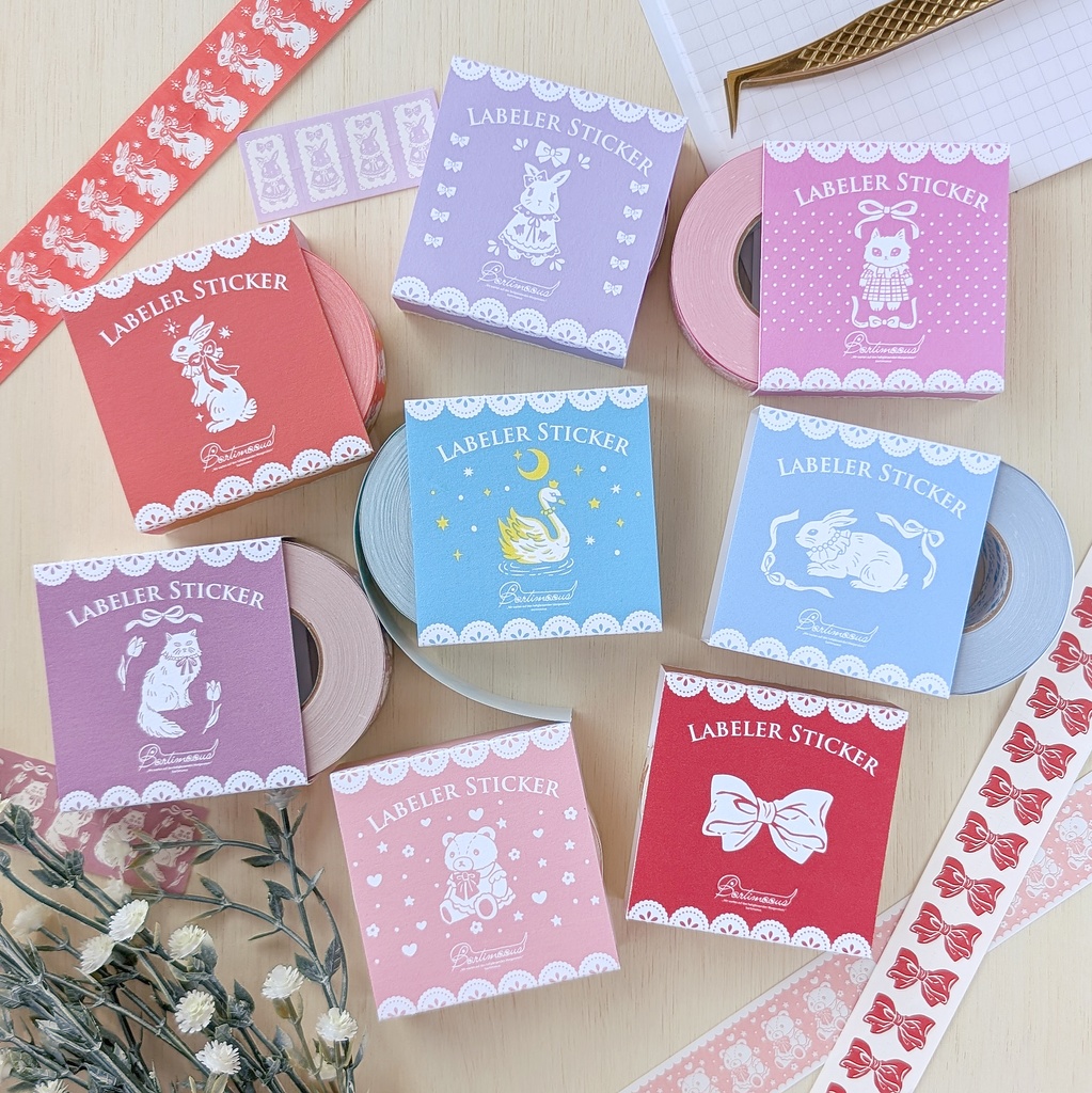 ラベラーシール《うさぎ》