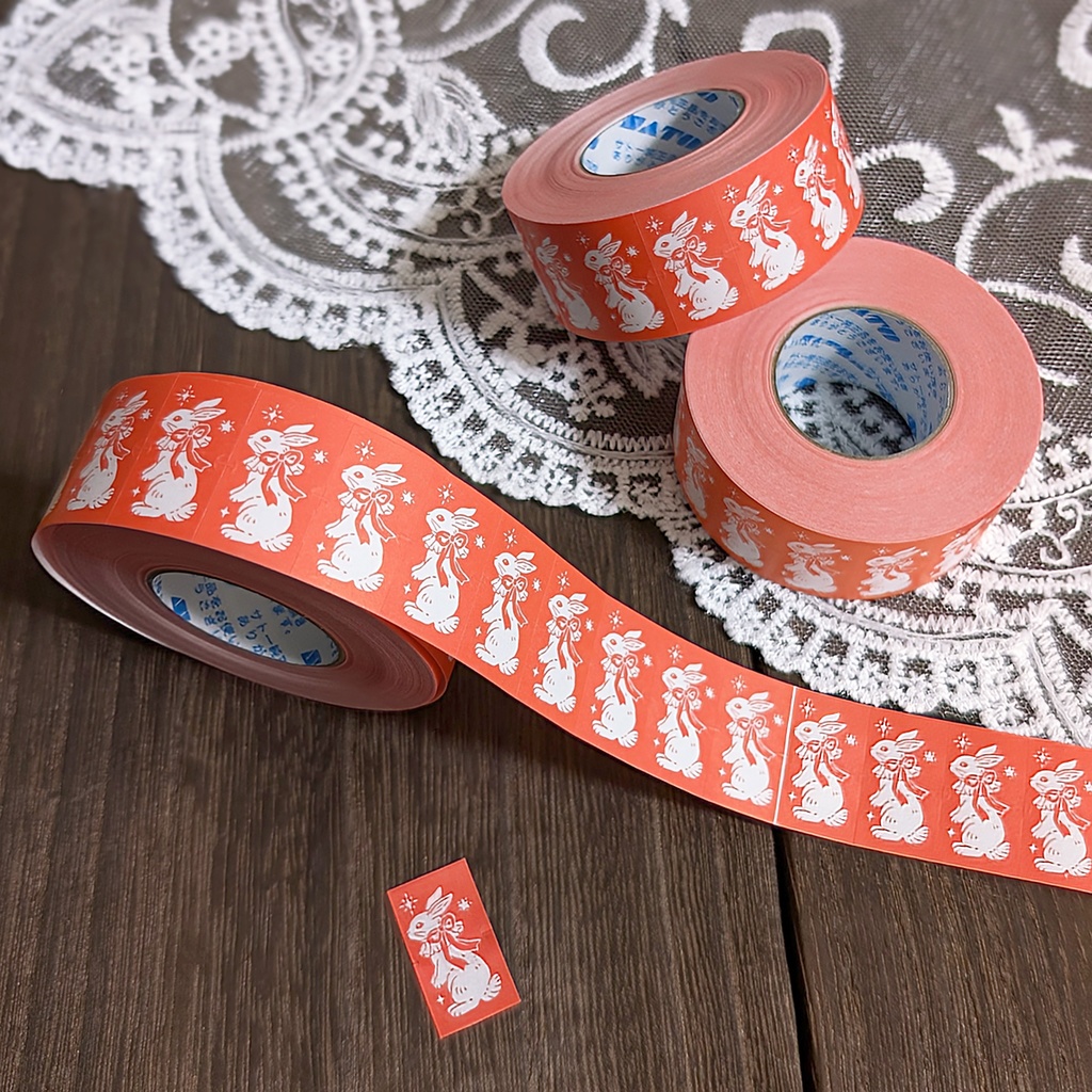 ラベラーシール《うさぎ》