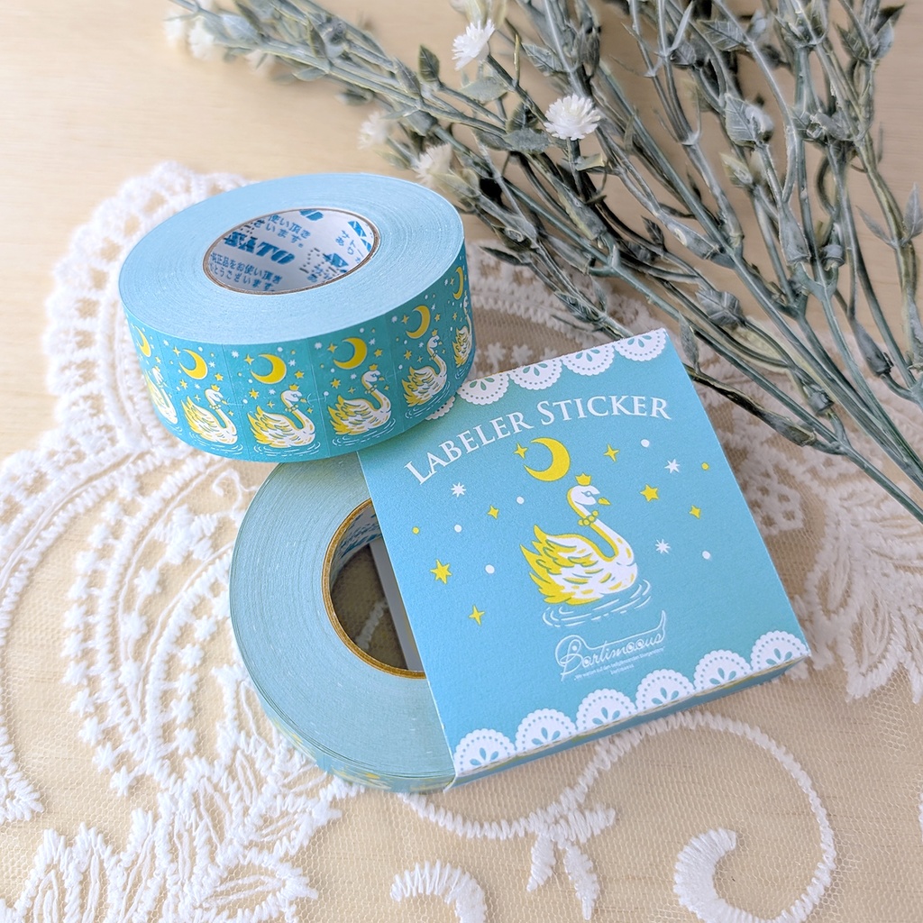 ラベラーシール《白鳥》