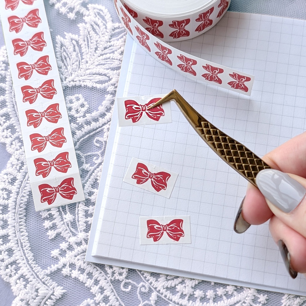 ラベラーシール《リボン》