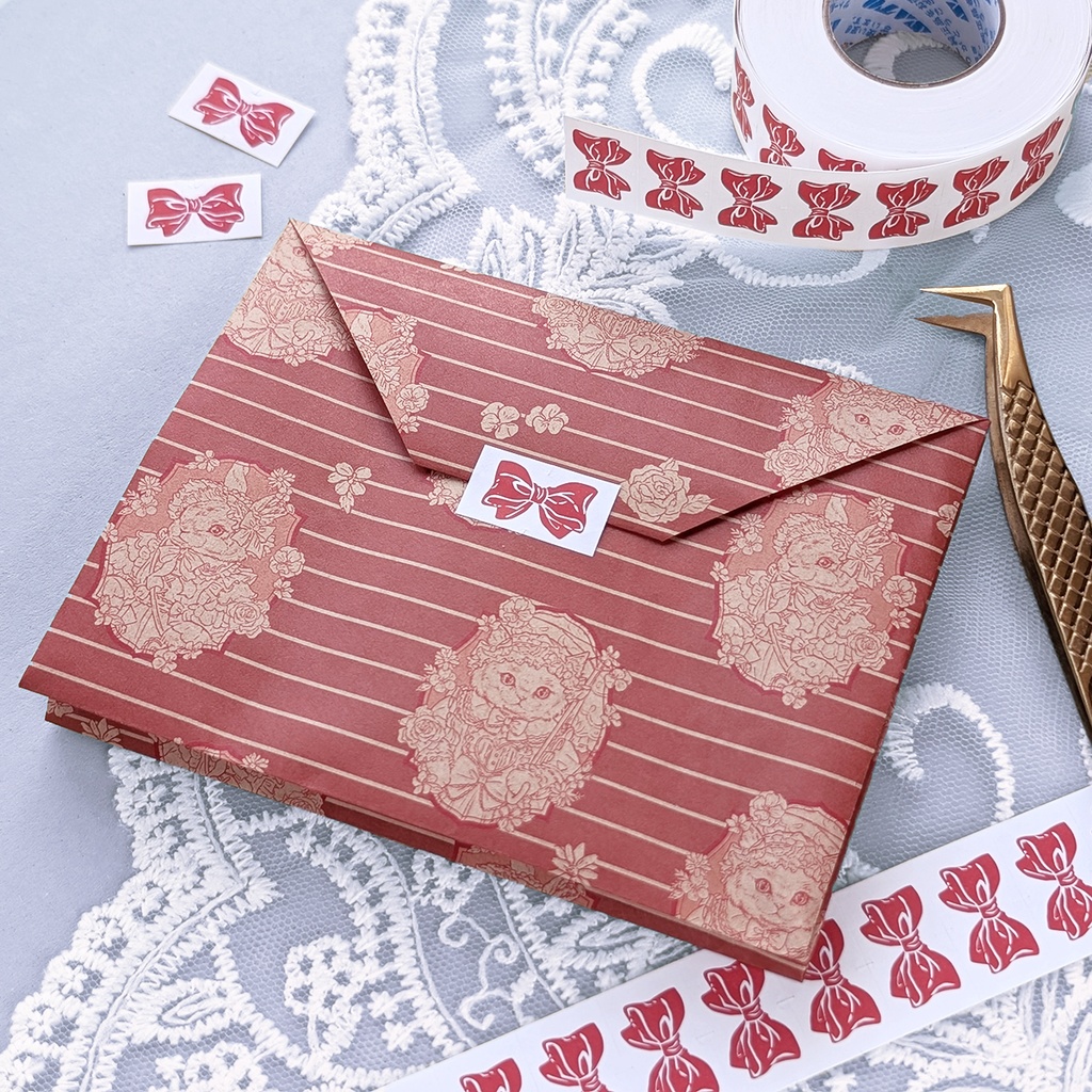 ラベラーシール《リボン》