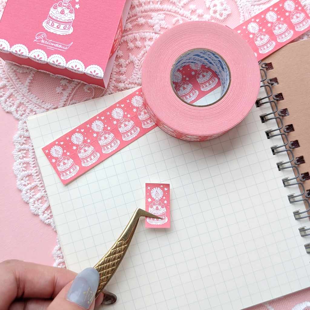 ラベラーシール《宝石》《ケーキ》《バラ》《スズラン》