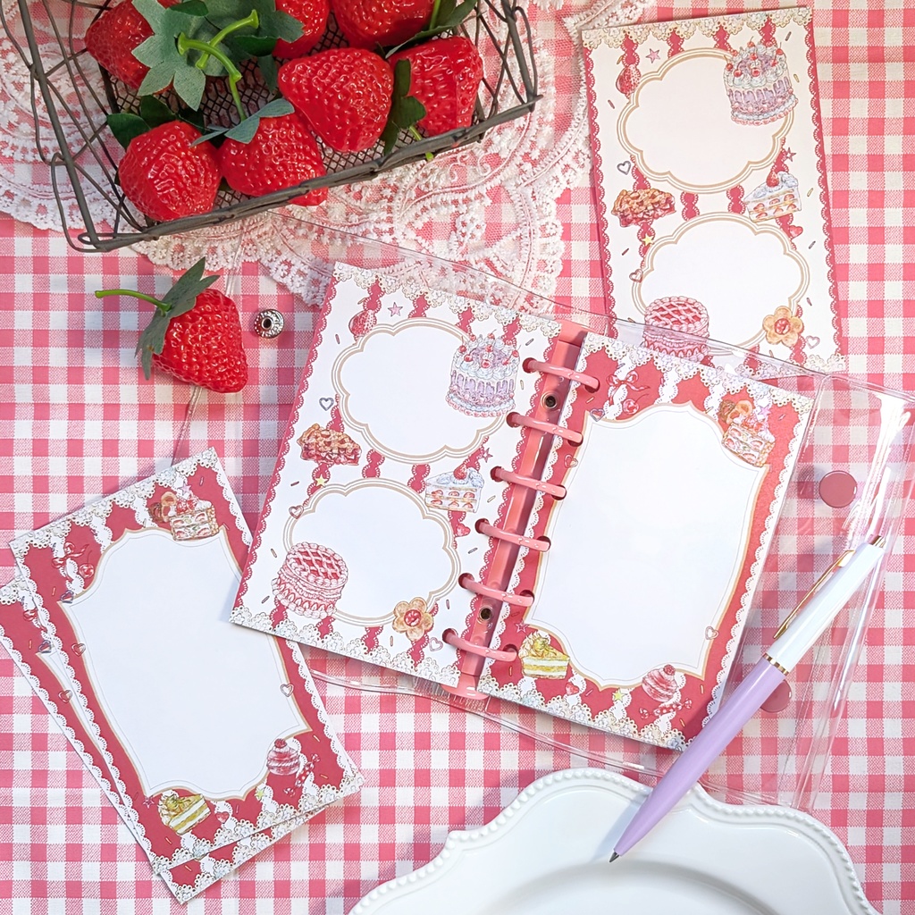 ミニ6 手帳リフィル《スイーツ》《チョコミント》