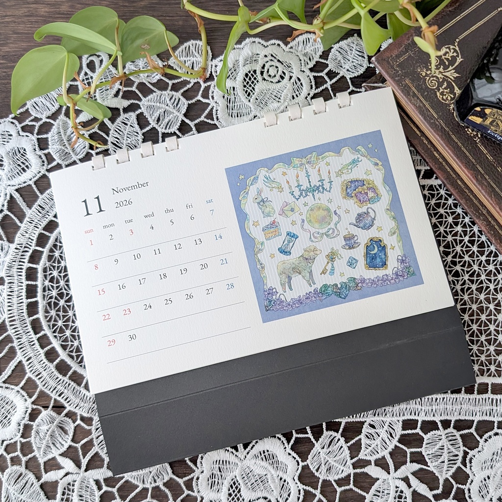 【数量限定】bartimaeus 2026年 卓上カレンダー