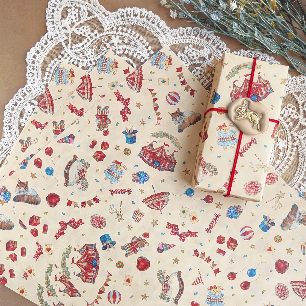 【新作】デザインペーパー《Coffre à jouets》