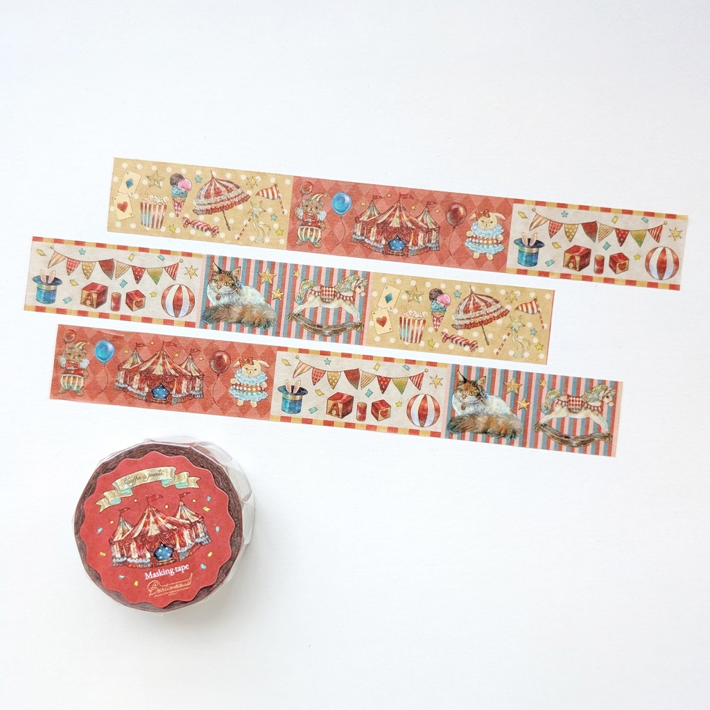 【新作】マスキングテープ《Coffre à jouets》