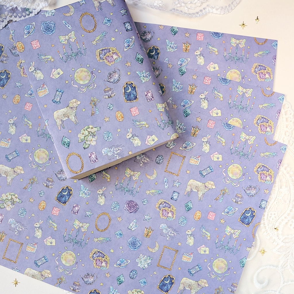 【新作】デザインペーパー《Le Minuit》