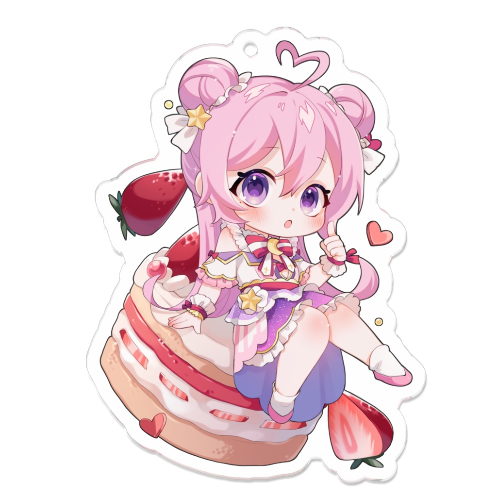 【Acrylic Keychain】Birthday Celebration 2022 ♡Akatsuki Yume♡ 誕生日記念2022 ♡暁月夢♡