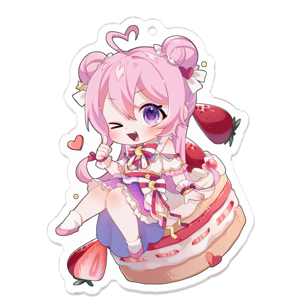 【Acrylic Keychain】Birthday Celebration 2022 ♡Akatsuki Yume♡ 誕生日記念2022 ♡暁月夢♡