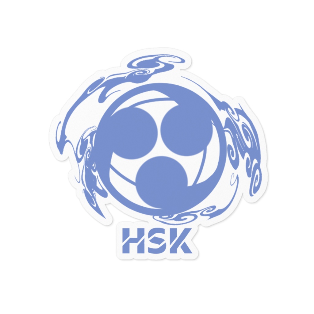 影ノサキ 紋 ステッカー