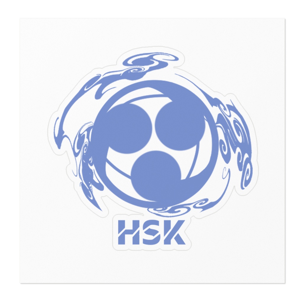 影ノサキ 紋 ステッカー