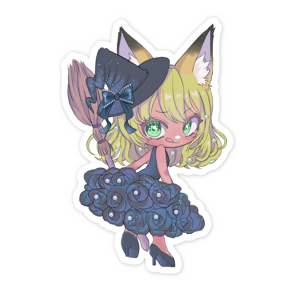 ハロウィンスマホステッカー