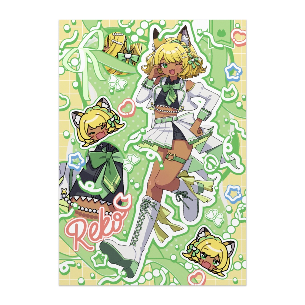 アイドルれーこポスター