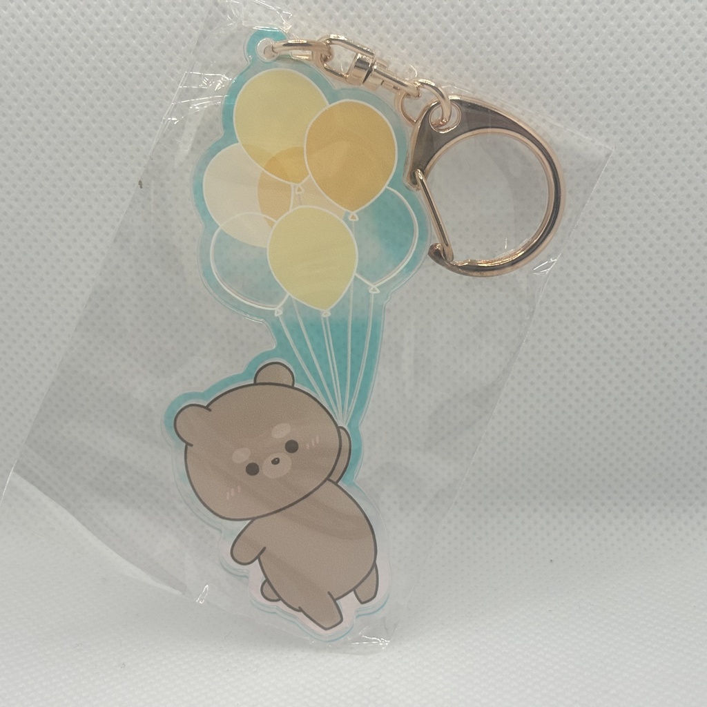 アクリルキーホルダー【風船】【偏光】