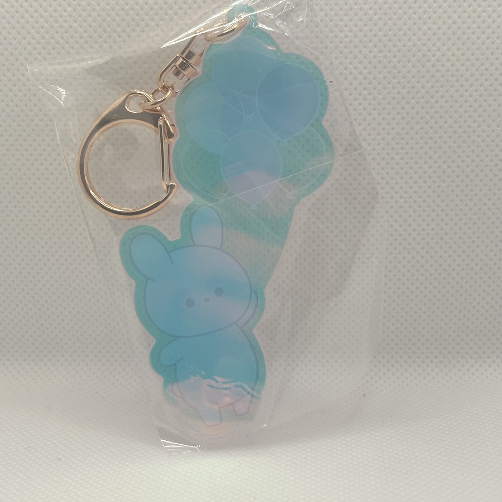 アクリルキーホルダー【風船】【偏光】