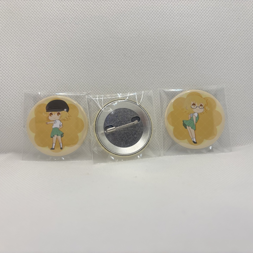 缶バッチ【逃避行中?】